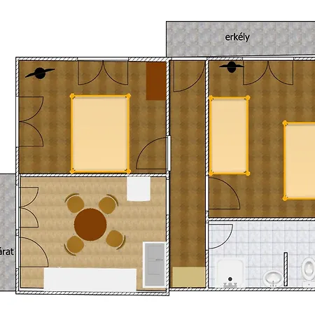 Katalin Apartmanhaz Apartament Mişcolţ