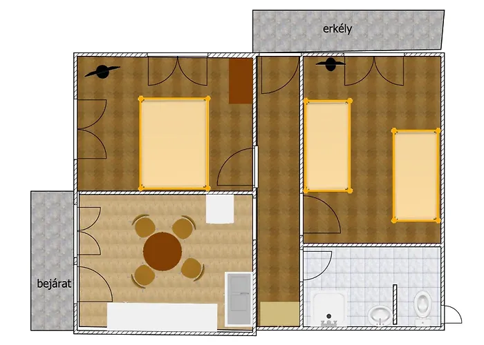 Katalin Apartmanhaz Lejlighed Miskolc